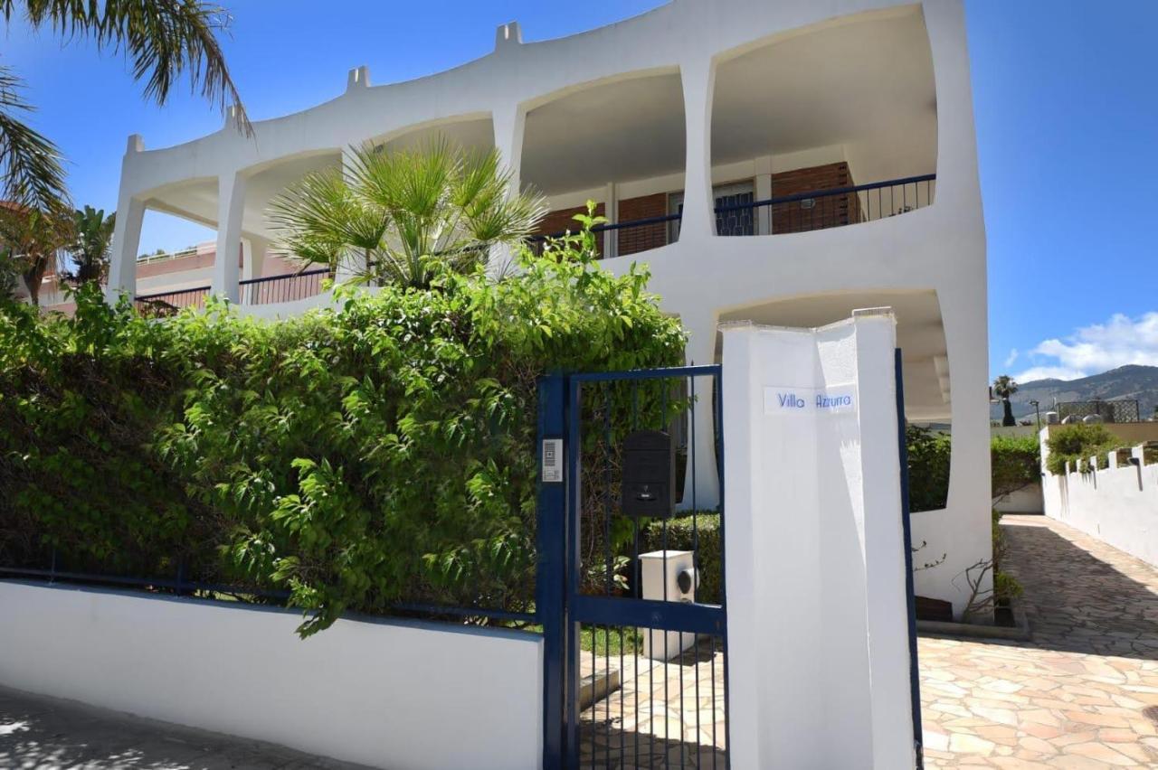 VILLA AZZURRA beachfront Mondello - Palermo Esterno foto