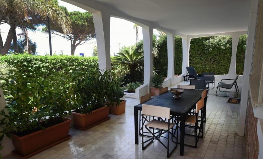 VILLA AZZURRA beachfront Mondello - Palermo Esterno foto
